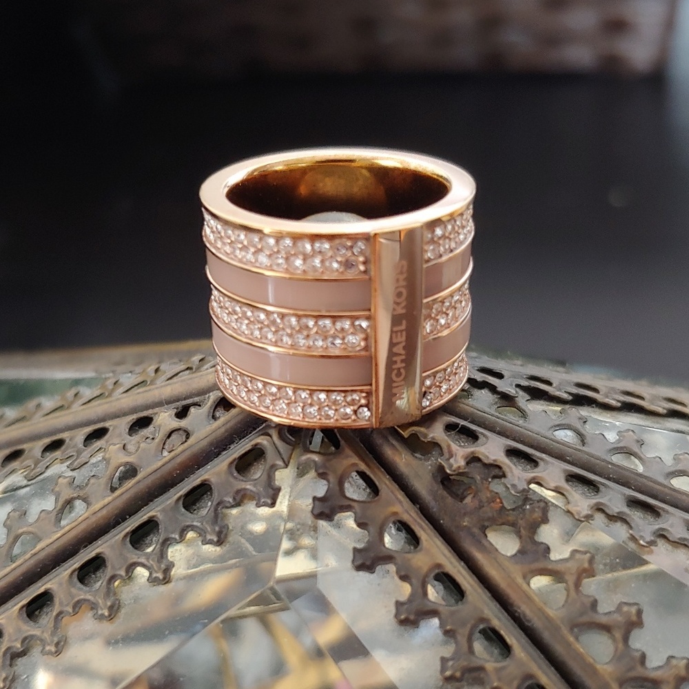 Michael Kors Gold Diamond Ring
